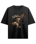 Black Oversized T-shirt Front Design