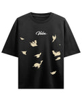 Black Oversized T-shirt Front Design